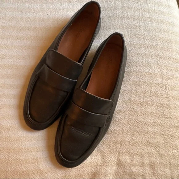Madewell Black The Lacey Loafer Size 7 - Picture 5 of 9